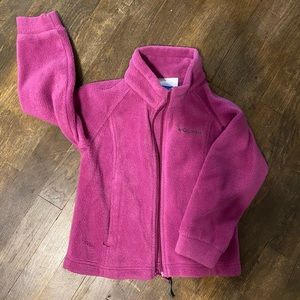 Columbia girls fleece jacket